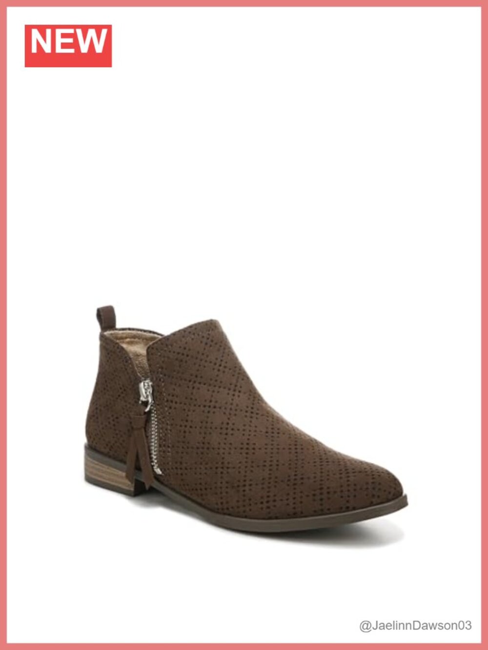 Dr Scholls Women's Rate Zip Ankle Booties Faux Suede